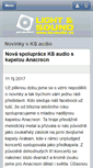 Mobile Screenshot of ks-audio.cz